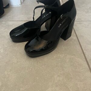Black Patent Leather Women's Shoes